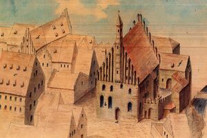 HoheSchuleGeorgianum1571 Zentrum Stadtgeschichte Schafhaeutl.jpg