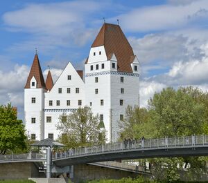 Blick auf das neue Schloss, 2021